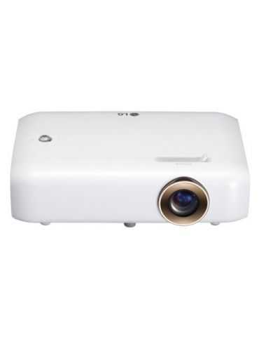 LG PH550G proiectoare de date Standard throw projector 550 ANSI lumens DLP 720p (1280x720) 3D Alb Lg - 1 - Tik.ro
