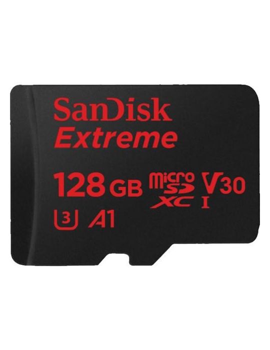 Micro secure digital card sandisk extreme 128gb clasa 10 r/w Sandisk - 1