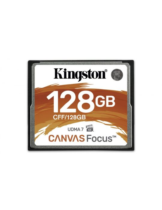 Compact flash card kingston canvas focus 128gb r/w speed: up Kingston - 1