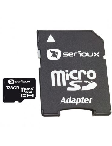 Micro secure digital card serioux 128gb uhs-i sftf128ac10 clasa 10 Serioux - 1 - Tik.ro
