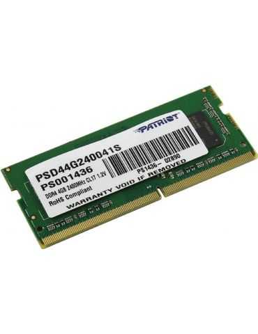 Memorie ram notebook patriot sodimm ddr4 4gb 2400 mhz Patriot - 1
