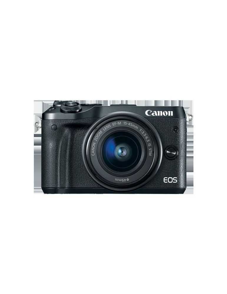 Camera foto canon eos m6 ef-m 15-45mm 24.2mpx obiectiv ef-m