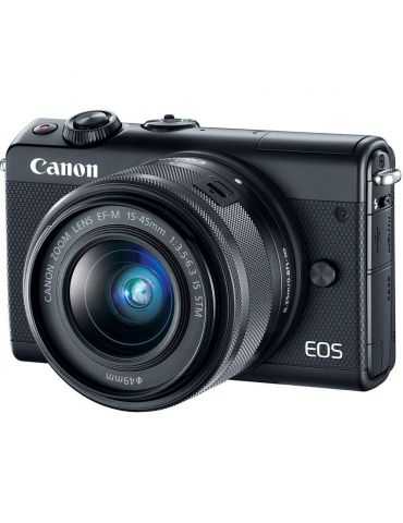 Camera foto canon eos m100 kit ef-m 15-45mm f/3.5-6.3 is Canon - 1