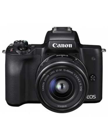 Camera foto canon eos m50 black kit ef-m15-45 is stm Canon - 1