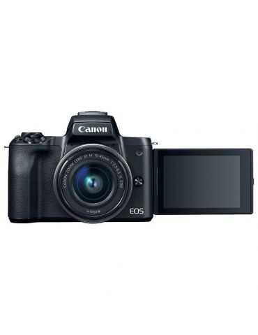 Camera foto canon eos m50 black kit ef-m15-45 is stm Canon - 1
