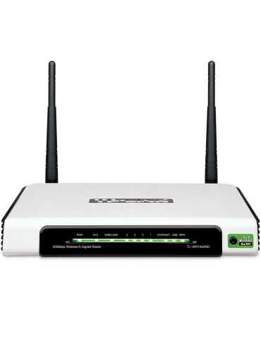 TP-LINK TL-WR1042ND router wireless Gigabit Ethernet 4G Negru, Alb Tp-link - 1 - Tik.ro