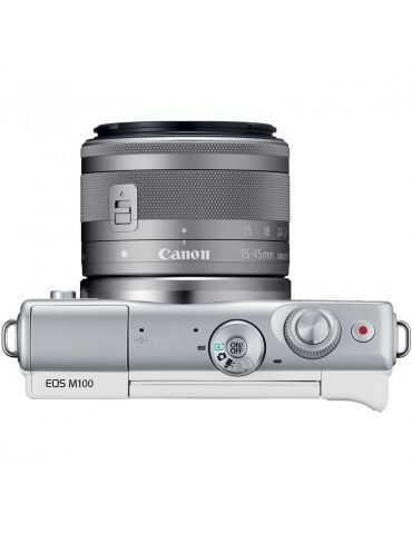 Camera foto canon eos m100 grey kit ef-m 15-45mm f/3.5-6.3 Canon - 1