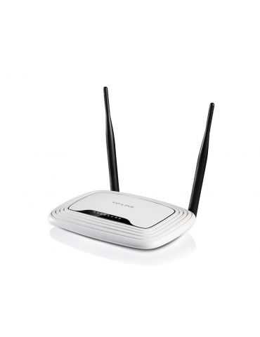 TP-LINK TL-WR841ND router wireless Fast Ethernet 4G Negru, Alb Tp-link - 4