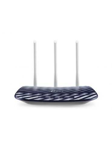 TP-LINK AC750 router wireless Fast Ethernet Bandă dublă (2.4 GHz/ 5 GHz) 4G Negru, Alb Tp-link - 1 - Tik.ro