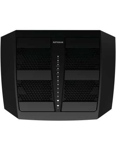 NETGEAR Nighthawk X6 AC3200 router wireless Gigabit Ethernet Tri-band (2.4 GHz / 5 GHz / 5 GHz) 4G Negru Netgear - 10