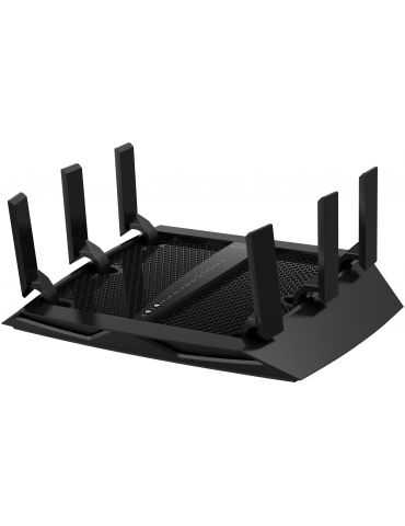 NETGEAR Nighthawk X6 AC3200 router wireless Gigabit Ethernet Tri-band (2.4 GHz / 5 GHz / 5 GHz) 4G Negru Netgear - 13