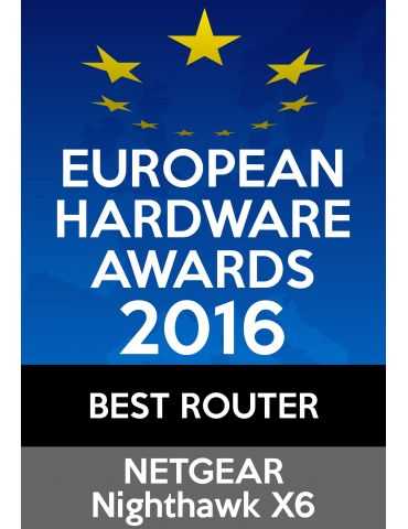 NETGEAR Nighthawk X6 AC3200 router wireless Gigabit Ethernet Tri-band (2.4 GHz / 5 GHz / 5 GHz) 4G Negru Netgear - 14