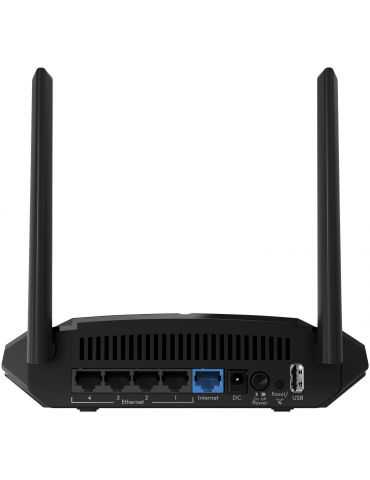 NETGEAR R6120 router wireless Fast Ethernet Bandă dublă (2.4 GHz/ 5 GHz) 4G Negru Netgear - 6