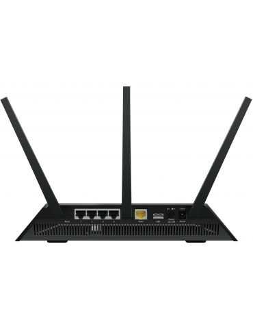 NETGEAR R7000 router wireless Gigabit Ethernet Bandă dublă (2.4 GHz/ 5 GHz) Negru Netgear - 6