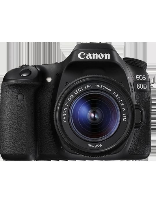 Camera foto canon eos80d kit+ obiectiv ef-s 18-55is stm 24mp Canon - 1