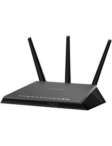 NETGEAR R7000P router wireless Gigabit Ethernet Bandă dublă (2.4 GHz/ 5 GHz) 4G Negru Netgear - 3
