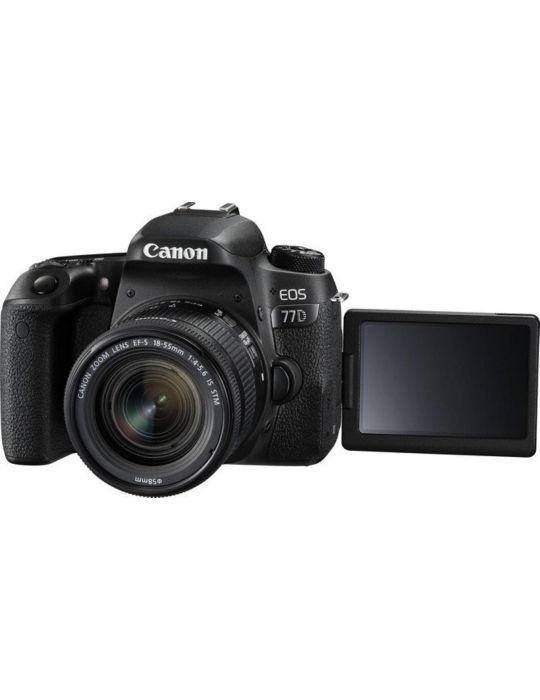 Camera foto canon eos77d kit obiectiv 18-55mm f4.0-5.6 is stm Canon - 1