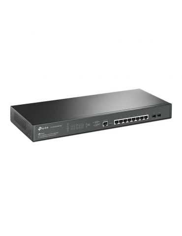 TP-LINK TL-SG3210XHP-M2 switch-uri Gestionate L2+ 2.5G Ethernet (100/1000/2500) Negru Tp-link - 2