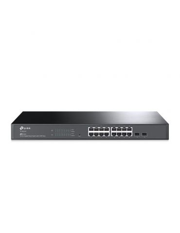 TP-LINK TL-SG2218 switch-uri Gestionate L2/L2+ Gigabit Ethernet (10/100/1000) Negru Tp-link - 1 - Tik.ro