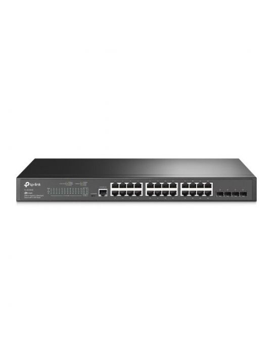 TP-LINK TL-SG3428 switch-uri Gestionate L2 Gigabit Ethernet (10/100/1000) 1U Negru Tp-link - 1