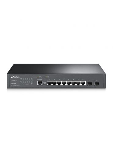 TP-LINK TL-SG3210 switch-uri Gestionate L2 Gigabit Ethernet (10/100/1000) Negru Tp-link - 1 - Tik.ro