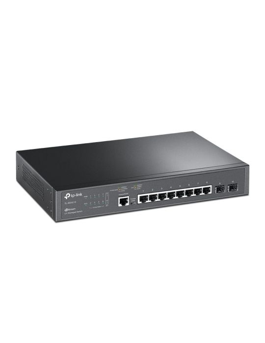 TP-LINK TL-SG3210 switch-uri Gestionate L2 Gigabit Ethernet (10/100/1000) Negru Tp-link - 2