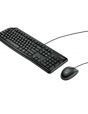 Logitech Desktop MK120 tastaturi USB QWERTY Englez Negru Logitech - 7