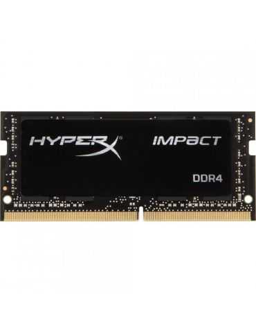 Memorie ram kingston hyperx impact black sodimm ddr4 8gb 2666mhz Kingston - 1