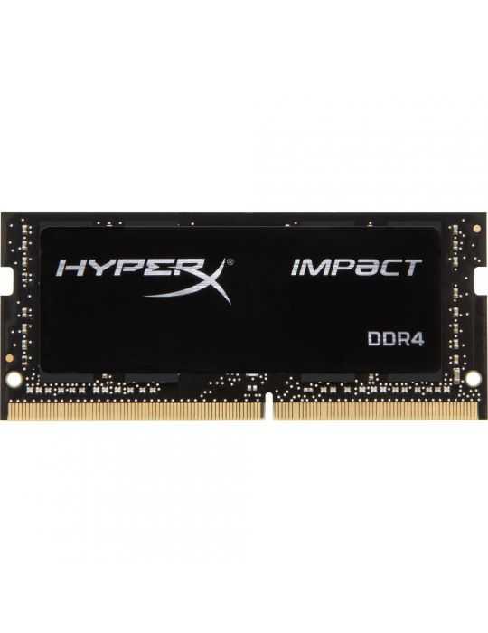 Memorie ram kingston hyperx impact black sodimm ddr4 8gb 2666mhz Kingston - 1