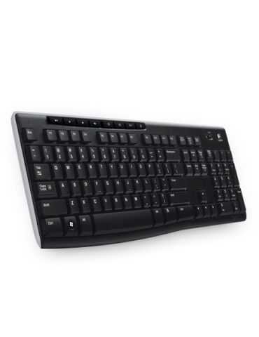 Logitech Wireless Keyboard K270 tastaturi RF fără fir QWERTY Englez Negru Logitech - 1 - Tik.ro