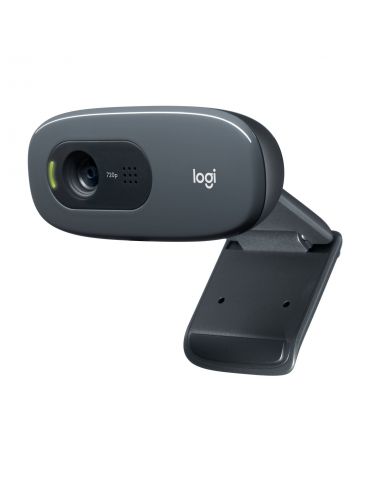 Logitech HD Webcam C270 camere web 3 MP 1280 x 720 Pixel USB 2.0 Negru Logitech - 1 - Tik.ro