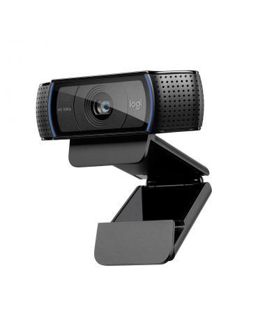 Logitech HD Pro Webcam C920 camere web 3 MP 1920 x 1080 Pixel USB 2.0 Negru Logitech - 1 - Tik.ro