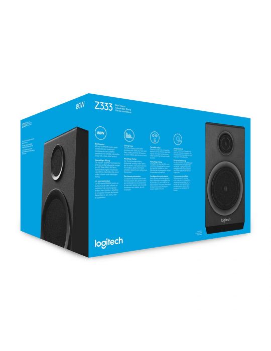 Logitech Multimedia Speakers Z333 40 W Negru 2.1 canale Logitech - 9