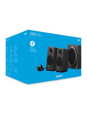 Logitech Multimedia Speakers Z333 40 W Negru 2.1 canale Logitech - 116