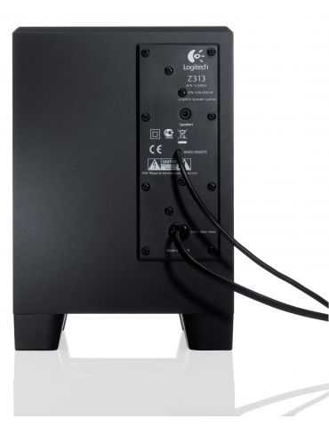 Logitech Speaker System Z313 25 W Negru 2.1 canale Logitech - 22
