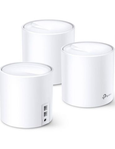 Tp-link ax3000 whole home mesh wi-fi 6 system deco x60(3-pack) Tp-link - 1 - Tik.ro