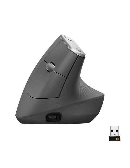 Logitech MX Vertical Advanced Ergonomic Mouse mouse-uri Mâna dreaptă RF Wireless + Bluetooth Optice 4000 DPI Logitech - 1