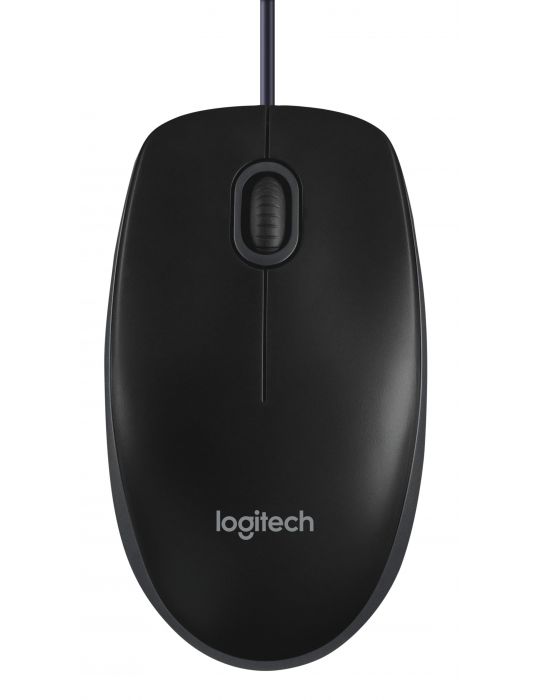 Logitech B100 Optical USB Mouse for Bus mouse-uri Ambidextru USB Tip-A Optice 800 DPI Logitech - 2