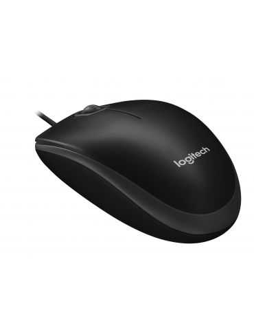 Logitech B100 Optical USB Mouse for Bus mouse-uri Ambidextru USB Tip-A Optice 800 DPI Logitech - 4