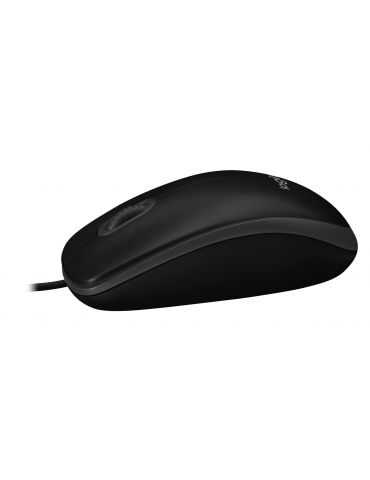 Logitech B100 Optical USB Mouse for Bus mouse-uri Ambidextru USB Tip-A Optice 800 DPI Logitech - 5