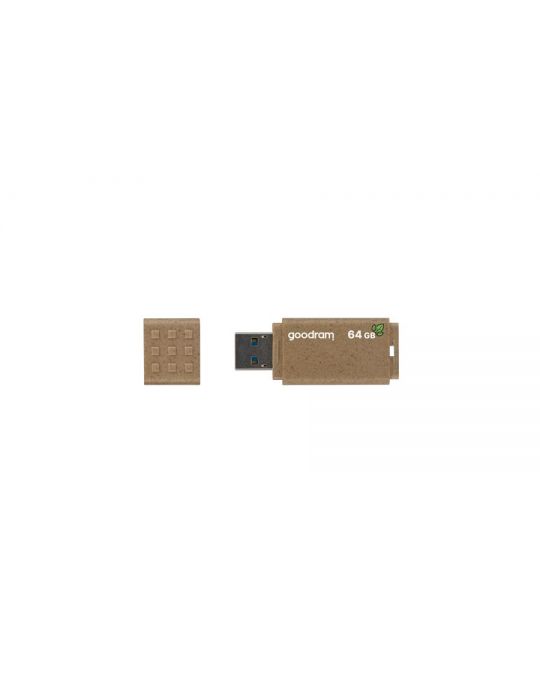 Goodram UME3 Eco Friendly memorii flash USB 64 Giga Bites USB Tip-A 3.2 Gen 1 (3.1 Gen 1) Lemn Goodram - 3