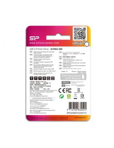 Silicon Power Ultima U05 memorii flash USB 32 Giga Bites USB Tip-A 2.0 Roz Silicon power - 11