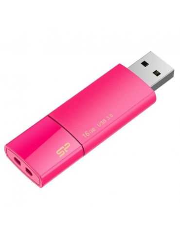 Silicon Power Blaze B05 memorii flash USB 16 Giga Bites USB Tip-A 3.2 Gen 1 (3.1 Gen 1) Roz Silicon power - 1 - Tik.ro