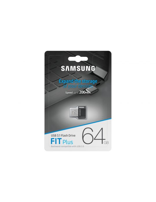 Samsung MUF-64AB memorii flash USB 64 Giga Bites USB Tip-A 3.2 Gen 1 (3.1 Gen 1) Gri, Argint Samsung - 7