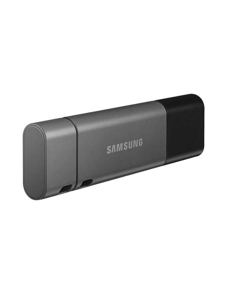Samsung MUF-64DB memorii flash USB 64 Giga Bites USB Type-A / USB Type-C 3.2 Gen 1 (3.1 Gen 1) Negru, Argint