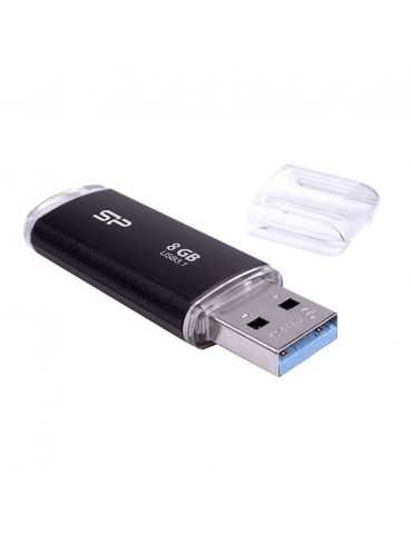 Silicon Power 8GB Blaze B02 memorii flash USB 8 Giga Bites USB Tip-A 3.2 Gen 1 (3.1 Gen 1) Negru Silicon power - 1 - Tik.ro