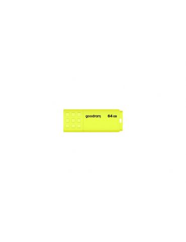 Goodram UME2 memorii flash USB 64 Giga Bites USB Tip-A 2.0 Galben Goodram - 1 - Tik.ro
