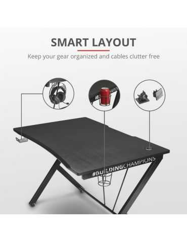Birou gaming trust gxt 711 dominus gaming desk  specifications general Trust - 1