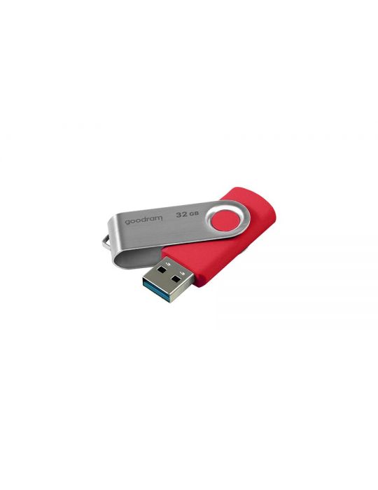 Goodram UTS3 memorii flash USB 32 Giga Bites USB Tip-A 3.2 Gen 1 (3.1 Gen 1) Roşu, Argint Goodram - 3