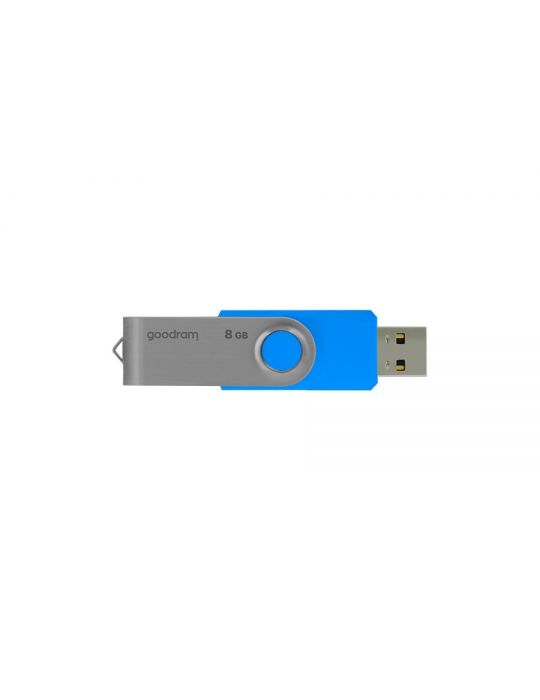 Goodram UTS2 memorii flash USB 8 Giga Bites USB Tip-A 2.0 Albastru, Argint Goodram - 3